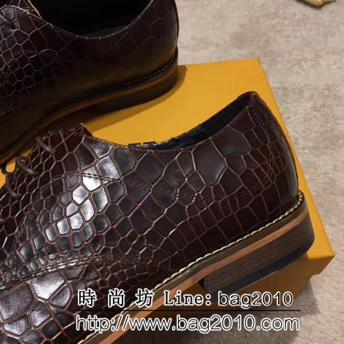 路易威登LV 頂級品質 2019春款專櫃同步發售 男士牛皮鞋 8FX2055